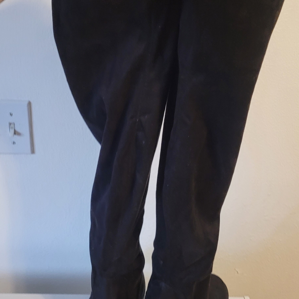 Black diba Boots Thigh High Women's  Sz 9.5 - Picture 10 of 14